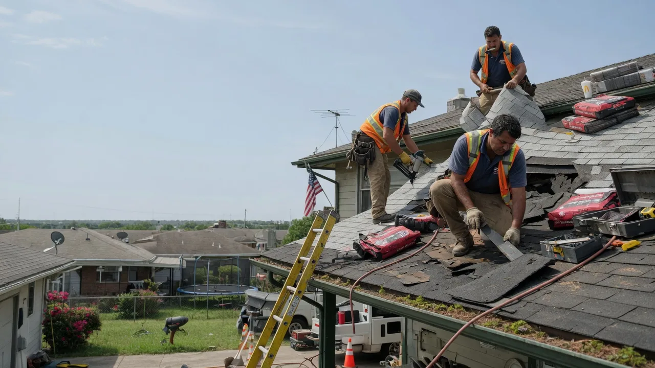 Roof Repair in Splendora, TX near me